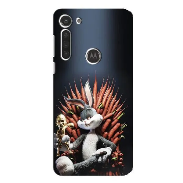 Чехол с принтом «Король Кролик» для Motorola MOTO G8