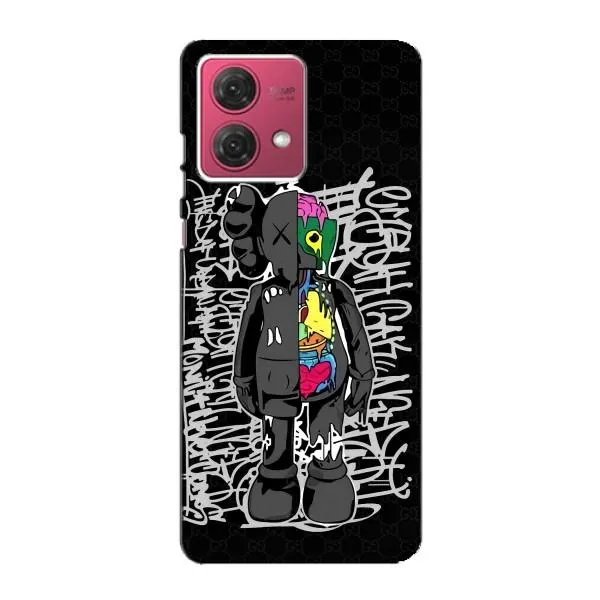 Чехол с принтом «Стиль Bearbrick» для Motorola MOTO G84 Чехол с принтом «Стиль Bearbrick» для Motorola MOTO G84