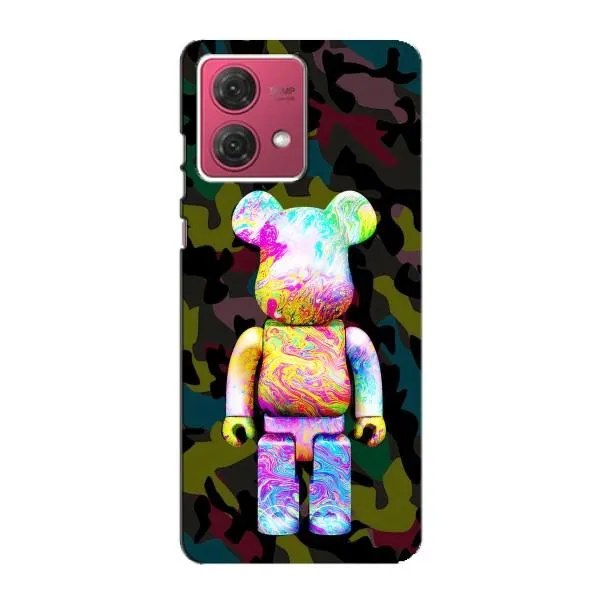 Чехол с принтом «Яркий Bearbrick» для Motorola MOTO G84 Чехол с принтом «Яркий Bearbrick» для Motorola MOTO G84