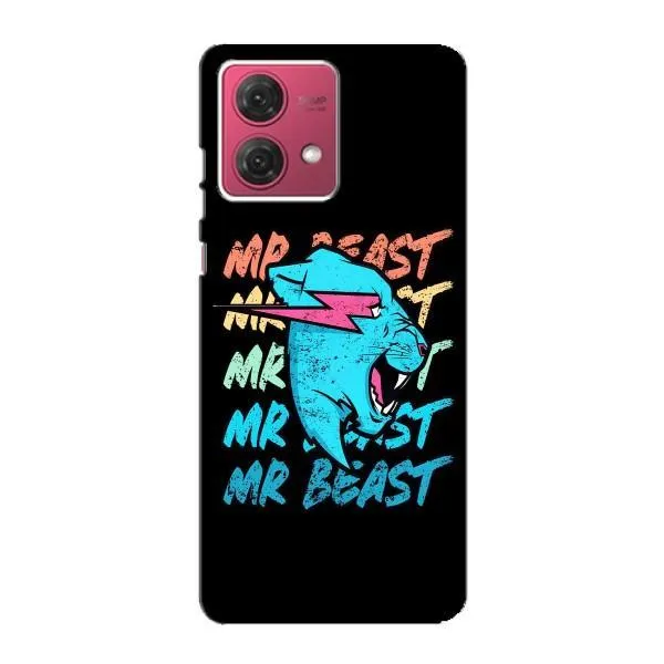 Чехол с принтом «logo Mr beast» для Motorola MOTO G84