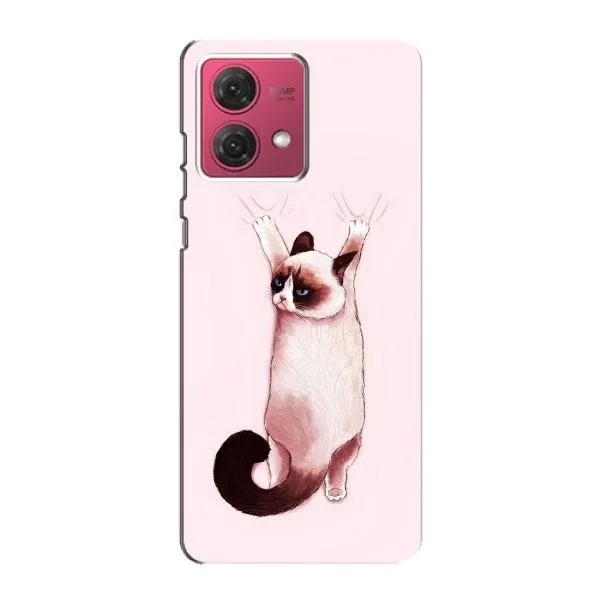 Чехол с принтом «Котик падает» для Motorola MOTO G84