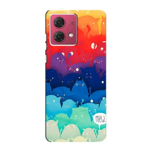 Чехол с принтом «Mew» для Motorola MOTO G84
