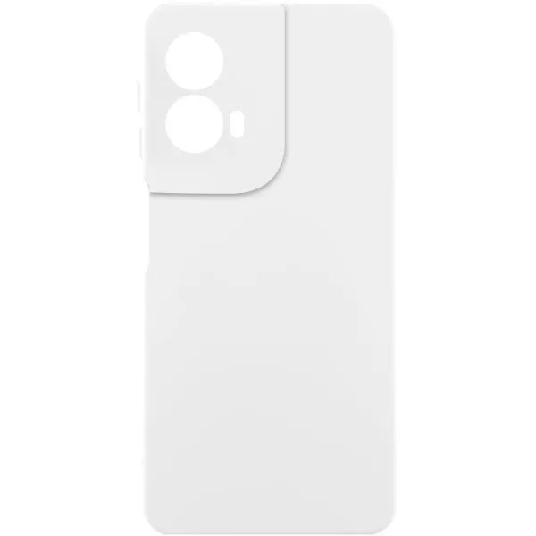 Чехол Silicone Cover Ummi Lakshmi Full Camera (AA) для Motorola Moto G85 — Белый