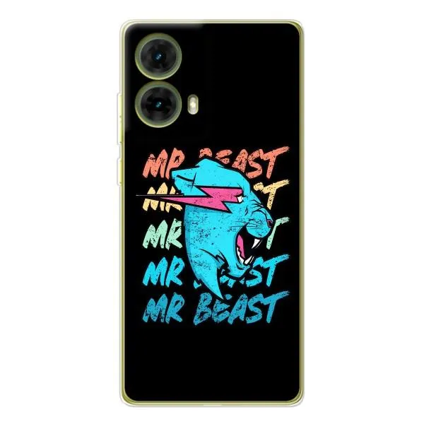 Чехол с принтом «logo Mr beast» для Motorola MOTO G85 Чехол с принтом «logo Mr beast» для Motorola MOTO G85
