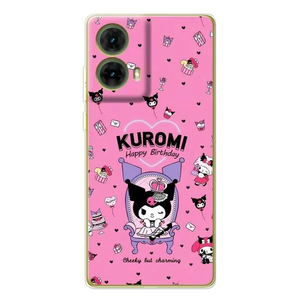 Чехол с принтом «KUROMI» для Motorola MOTO G85 Чехол с принтом «KUROMI» для Motorola MOTO G85