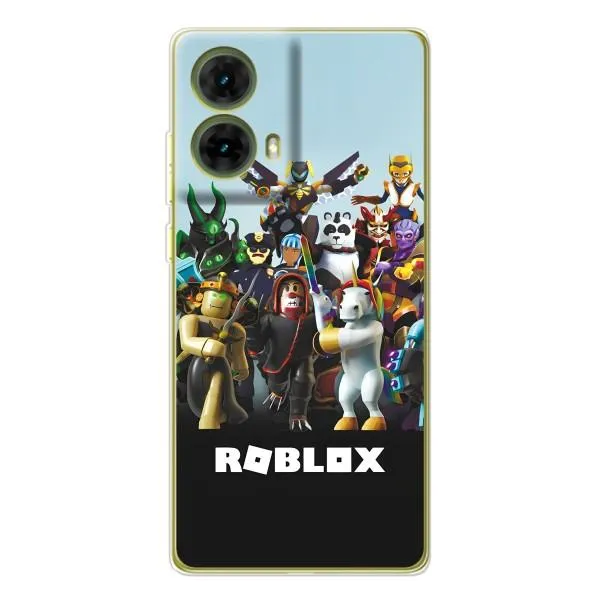 Чехол с принтом «ROBLEX» для Motorola MOTO G85 Чехол с принтом «ROBLEX» для Motorola MOTO G85
