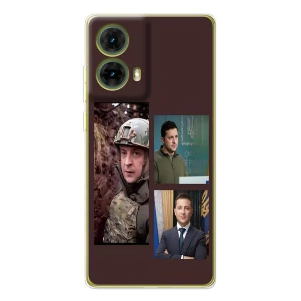 Чехол с принтом «Президент» для Motorola MOTO G85 Чехол с принтом «Президент» для Motorola MOTO G85