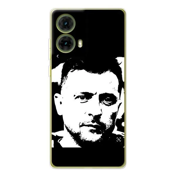 Чехол с принтом «Зеленский АРТ» для Motorola MOTO G85 Чехол с принтом «Зеленский АРТ» для Motorola MOTO G85