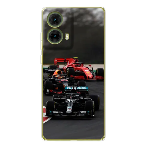 Чехол с принтом «Гонка Формула 1» для Motorola MOTO G85 Чехол с принтом «Гонка Формула 1» для Motorola MOTO G85