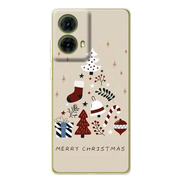 Чехол с принтом «Merry Christmas» для Motorola MOTO G85 Чехол с принтом «Merry Christmas» для Motorola MOTO G85