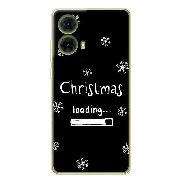 Чохол з принтом «Christmas loading» для Motorola MOTO G85 Чохол з принтом «Christmas loading» для Motorola MOTO G85