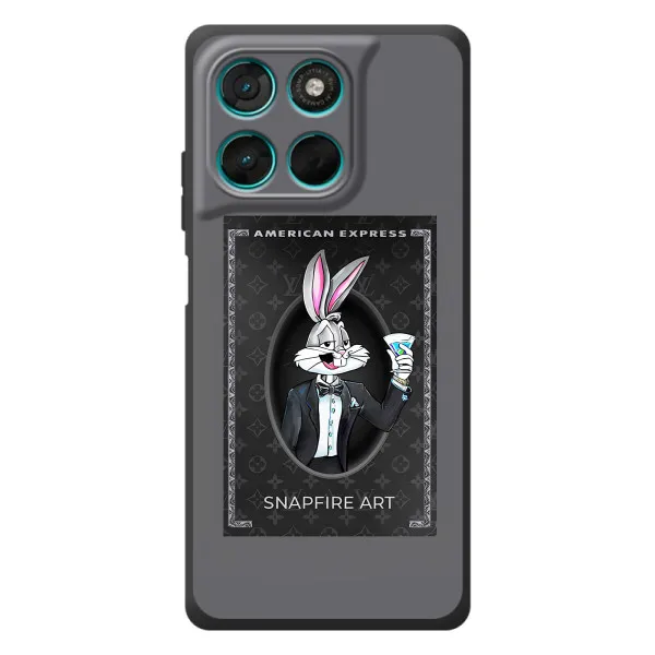 Чехол с принтом «Бакс Бани LV» для Motorola MOTO G86 Power