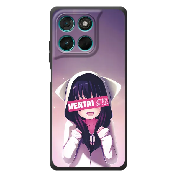 Чехол с принтом «Hentai chan» для Motorola MOTO G86 Power