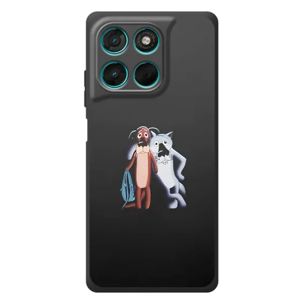 Чохол з принтом «Жив був пес» для Motorola MOTO G86 Power