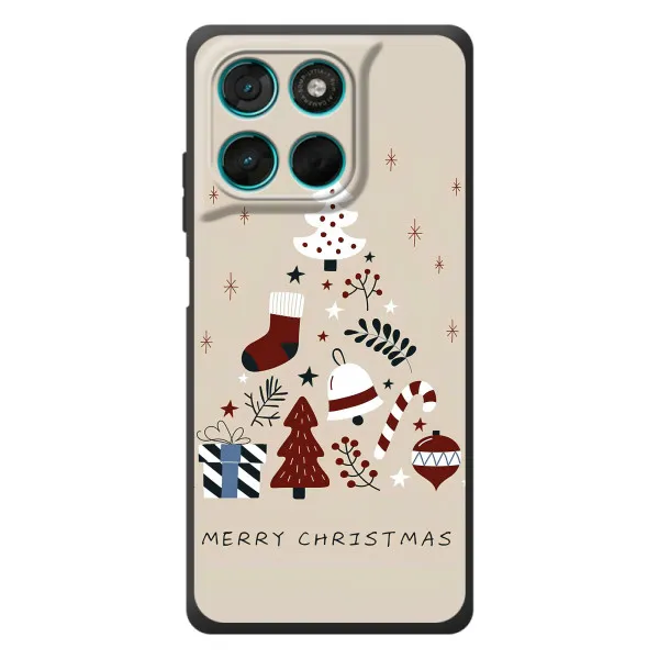 Чехол с принтом «Merry Christmas» для Motorola MOTO G86 Power Чехол с принтом «Merry Christmas» для Motorola MOTO G86 Power