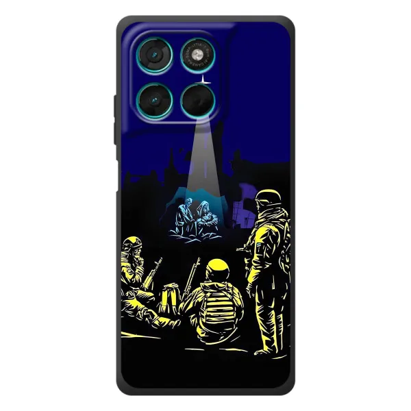 Чехол с принтом «Рождество в Украине» для Motorola MOTO G86 Power Чехол с принтом «Рождество в Украине» для Motorola MOTO G86 Power