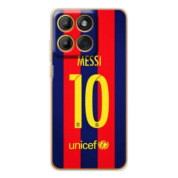Чехол с принтом «Messi Barca 10» для Motorola MOTO G86 Чехол с принтом «Messi Barca 10» для Motorola MOTO G86