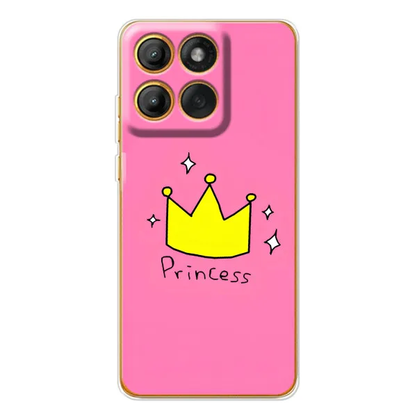 Чехол с принтом «Princess» для Motorola MOTO G86 Чехол с принтом «Princess» для Motorola MOTO G86