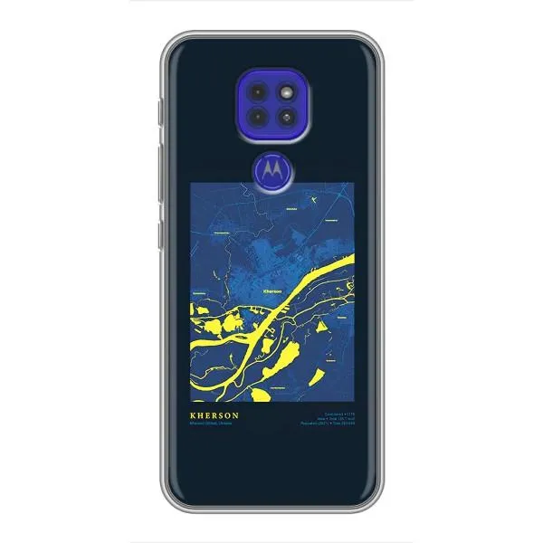 Чохол з принтом «Херсон» для Motorola MOTO G9 Play Чохол з принтом «Херсон» для Motorola MOTO G9 Play