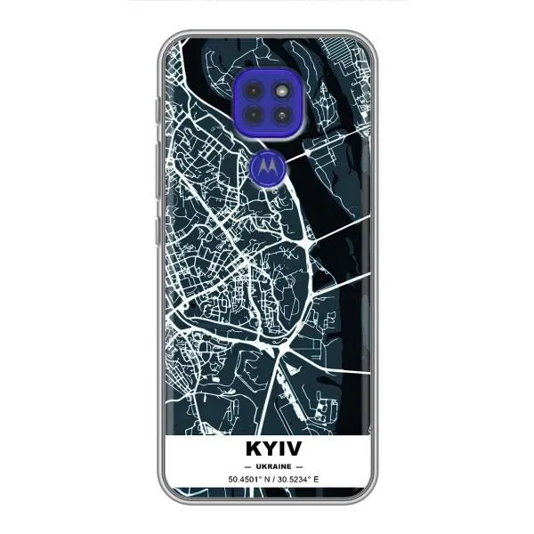 Чохол з принтом «Київ» для Motorola MOTO G9 Play Чохол з принтом «Київ» для Motorola MOTO G9 Play
