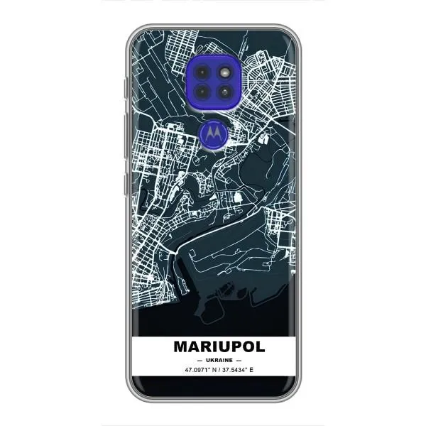 Чохол з принтом «Маріуполь» для Motorola MOTO G9 Play Чохол з принтом «Маріуполь» для Motorola MOTO G9 Play