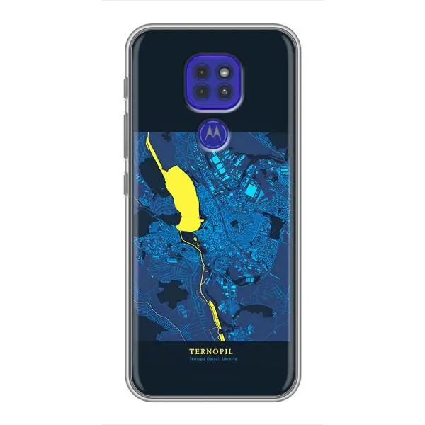 Чохол з принтом «Тернопіль» для Motorola MOTO G9 Play Чохол з принтом «Тернопіль» для Motorola MOTO G9 Play