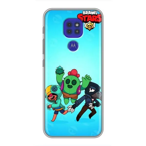 Чехол с принтом «Трио героев» для Motorola MOTO G9 Play