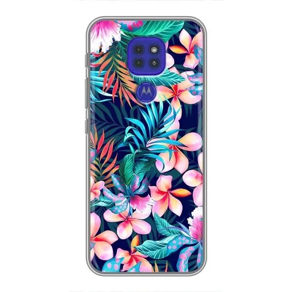 Чехол с принтом «Красочные цветы» для Motorola MOTO G9 Play Чехол с принтом «Красочные цветы» для Motorola MOTO G9 Play