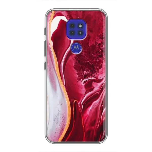 Чехол с принтом «Мрамор красный» для Motorola MOTO G9 Play Чехол с принтом «Мрамор красный» для Motorola MOTO G9 Play