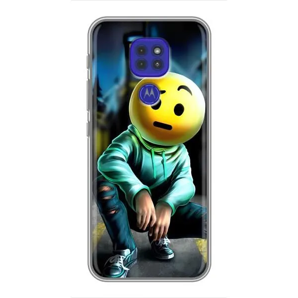 Чехол с принтом «Парень смайл» для Motorola MOTO G9 Play Чехол с принтом «Парень смайл» для Motorola MOTO G9 Play