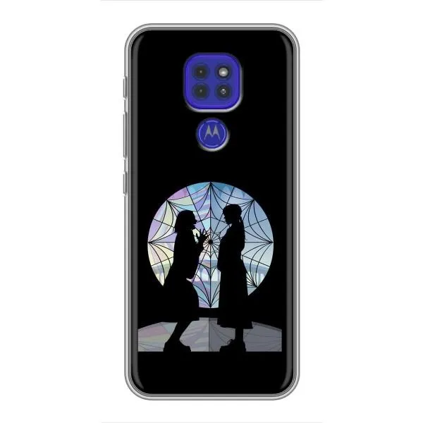 Чехол с принтом «комната Уэнздей» для Motorola MOTO G9 Play