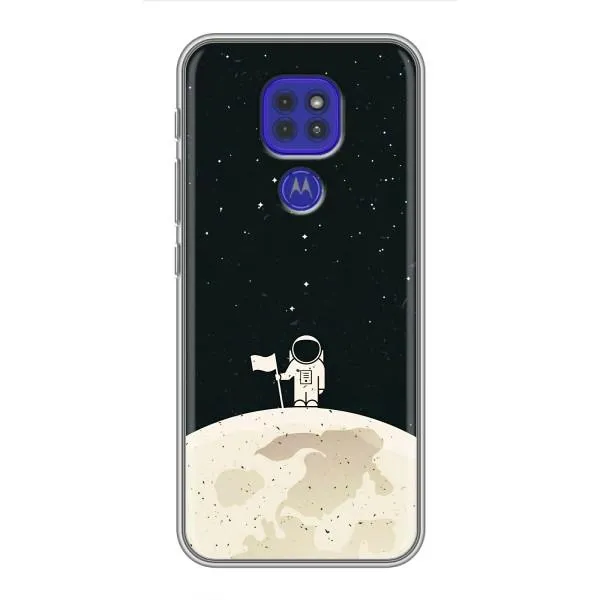 Чехол с принтом «На луне» для Motorola MOTO G9 Play