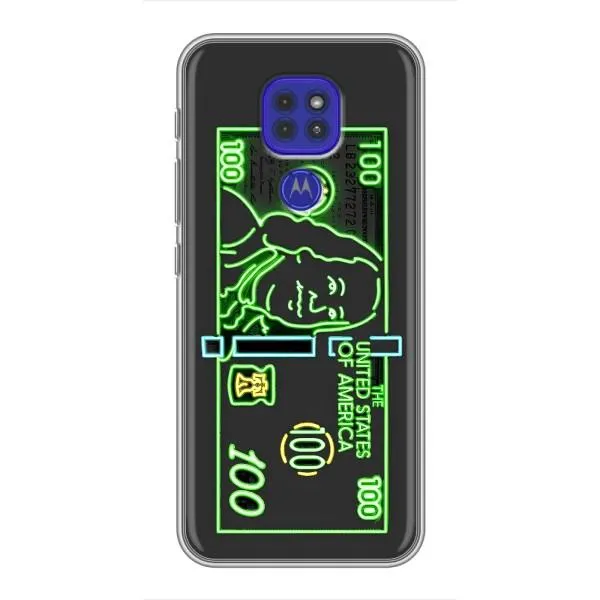 Чехол с принтом «Баксы» для Motorola MOTO G9 Play