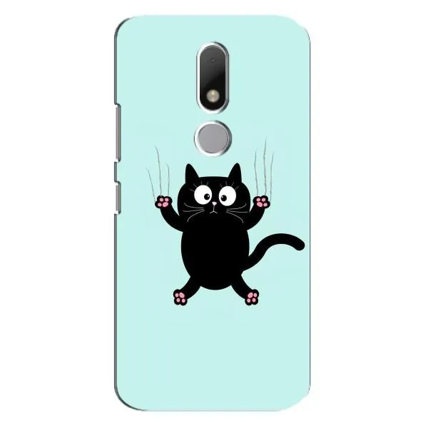 Чехол с принтом «Падающий кот» для Motorola Moto M Чехол с принтом «Падающий кот» для Motorola Moto M