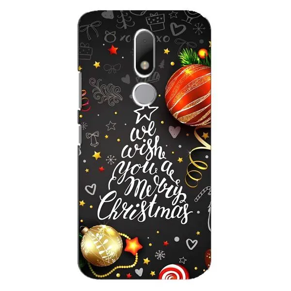 Чехол с принтом «Елочка» для Motorola Moto M