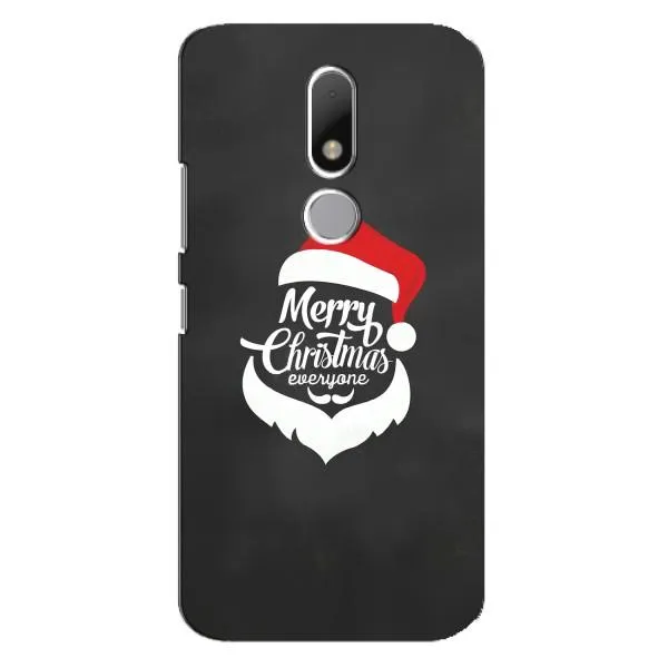 Чехол с принтом «Санта Крисмас» для Motorola Moto M