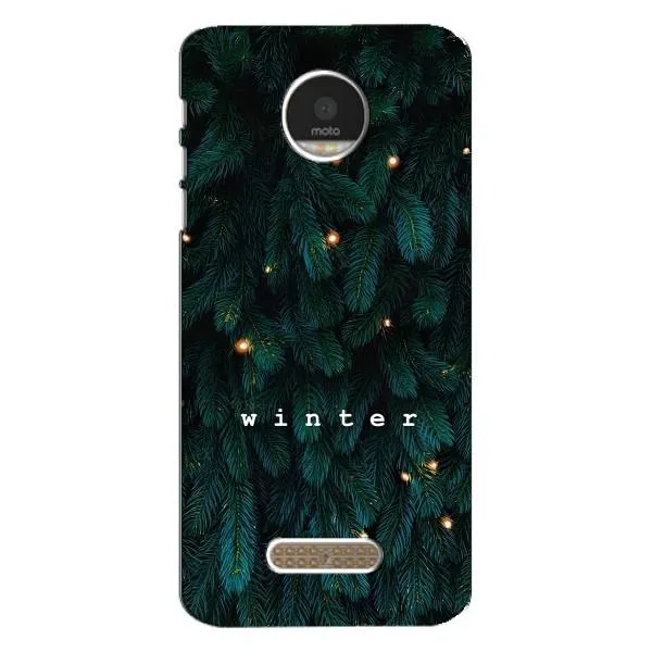 Чехол с принтом «Winter» для Motorola MOTO Z