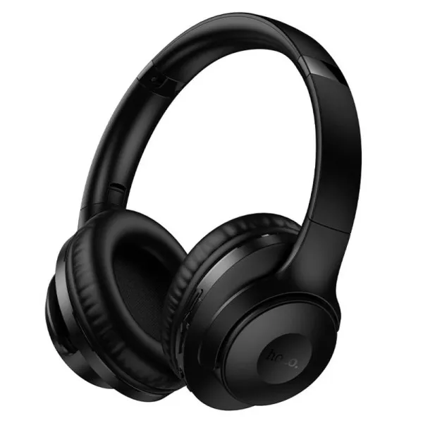 Накладные беспроводные наушники Hoco W71 Cool sound — Черный — фото 1