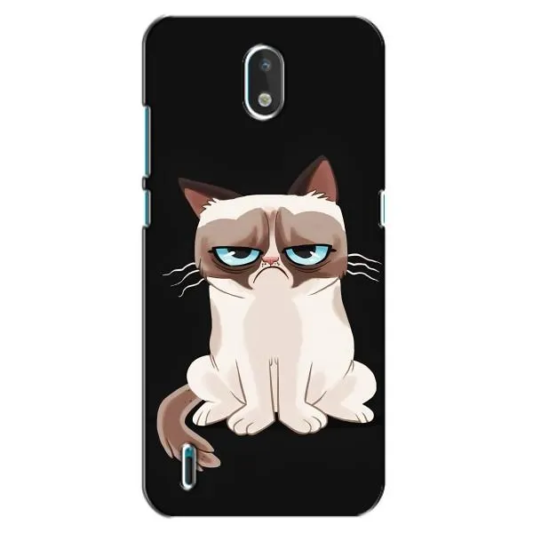 Чехол с принтом «Грустный кот» для Nokia 1.3