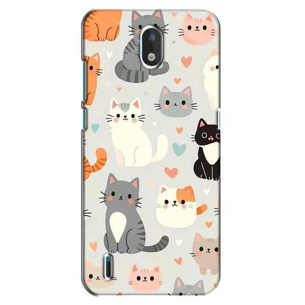 Чехол с принтом «Коллаж котов» для Nokia 1.3