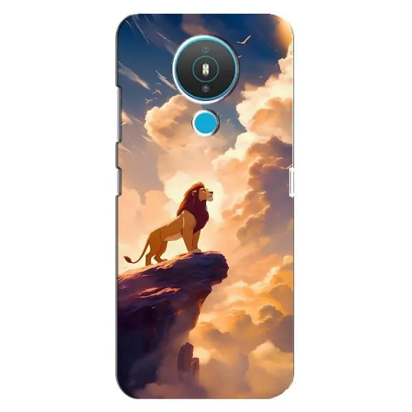 Чехол с принтом «Симба на скале» для Nokia 1.4
