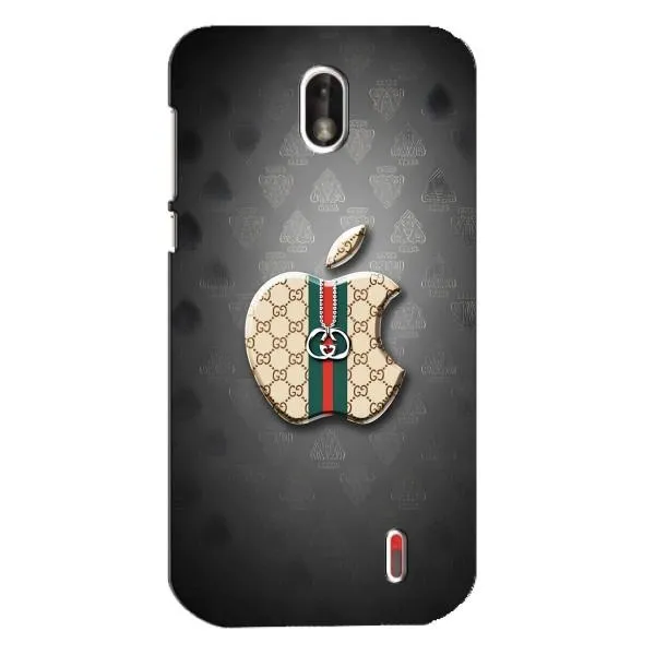Чехол с принтом «Apple gucci» для Nokia 1