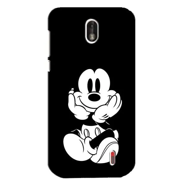 Чехол с принтом «Микки на черном» для Nokia 1