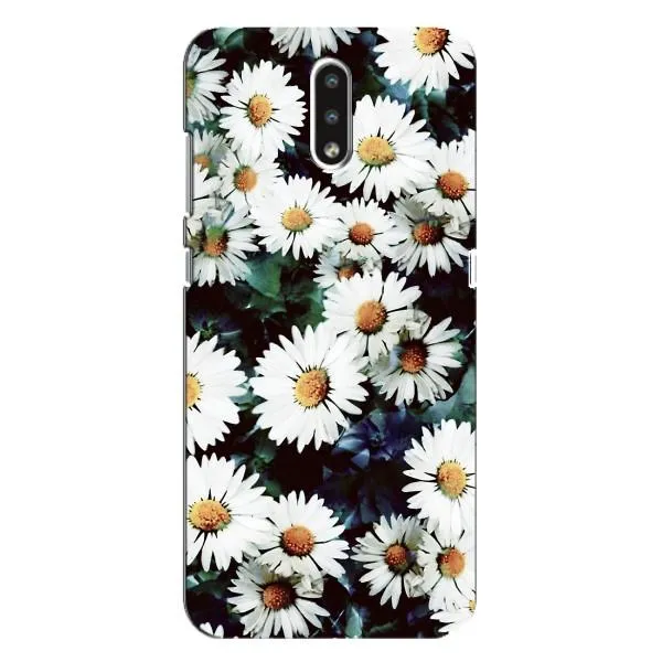 Чехол с принтом «Ромашки» для Nokia 2.3