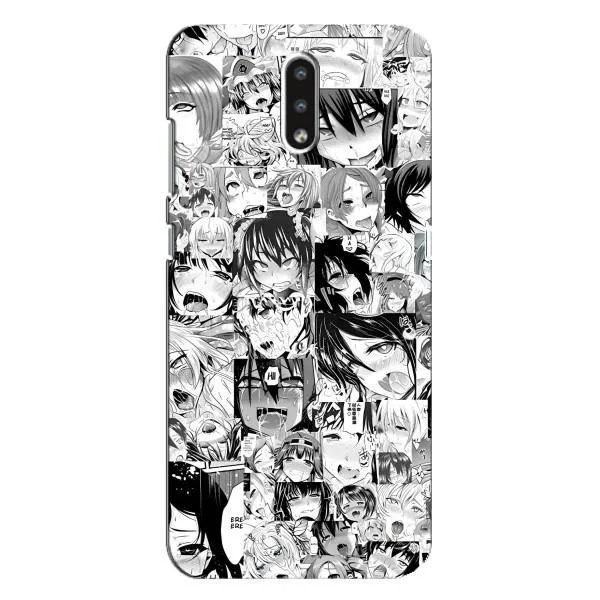 Чехол с принтом «Ahegao manga» для Nokia 2.3 Чехол с принтом «Ahegao manga» для Nokia 2.3