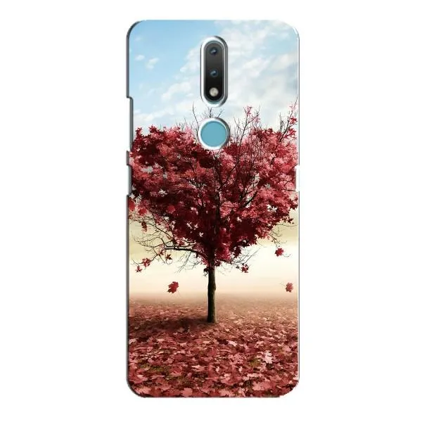 Чехол с принтом «Дерево сердце» для Nokia 2.4