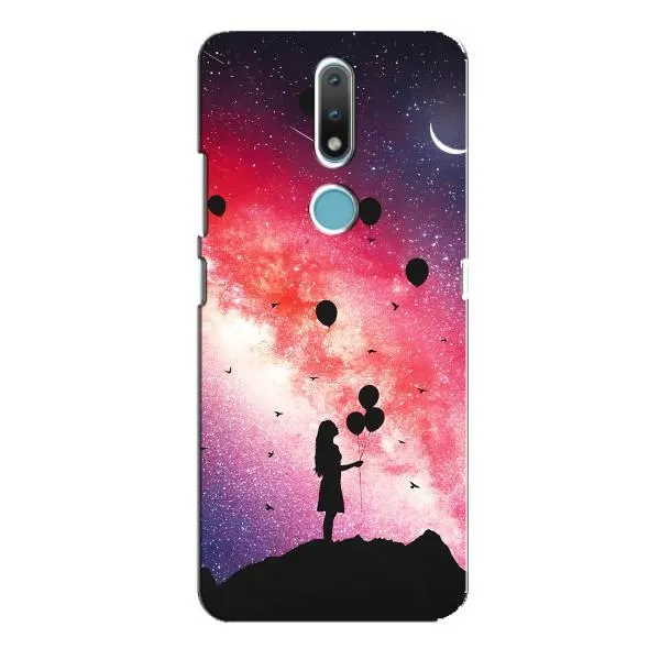 Чехол с принтом «С шариками» для Nokia 2.4