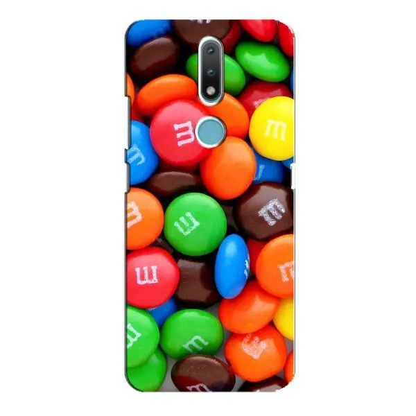 Чехол с принтом «MM's» для Nokia 2.4 Чехол с принтом «MM's» для Nokia 2.4