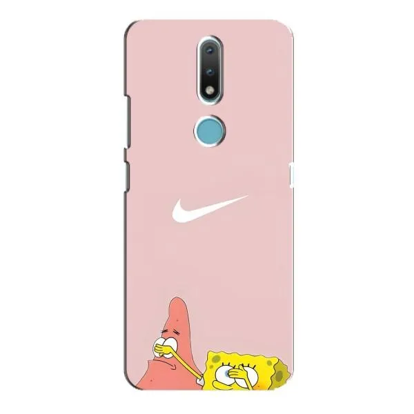 Чехол с принтом «Патрик и Губка» для Nokia 2.4 Чехол с принтом «Патрик и Губка» для Nokia 2.4
