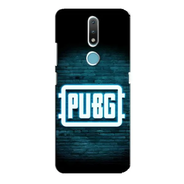 Чехол с принтом «Лого PUBG» для Nokia 2.4